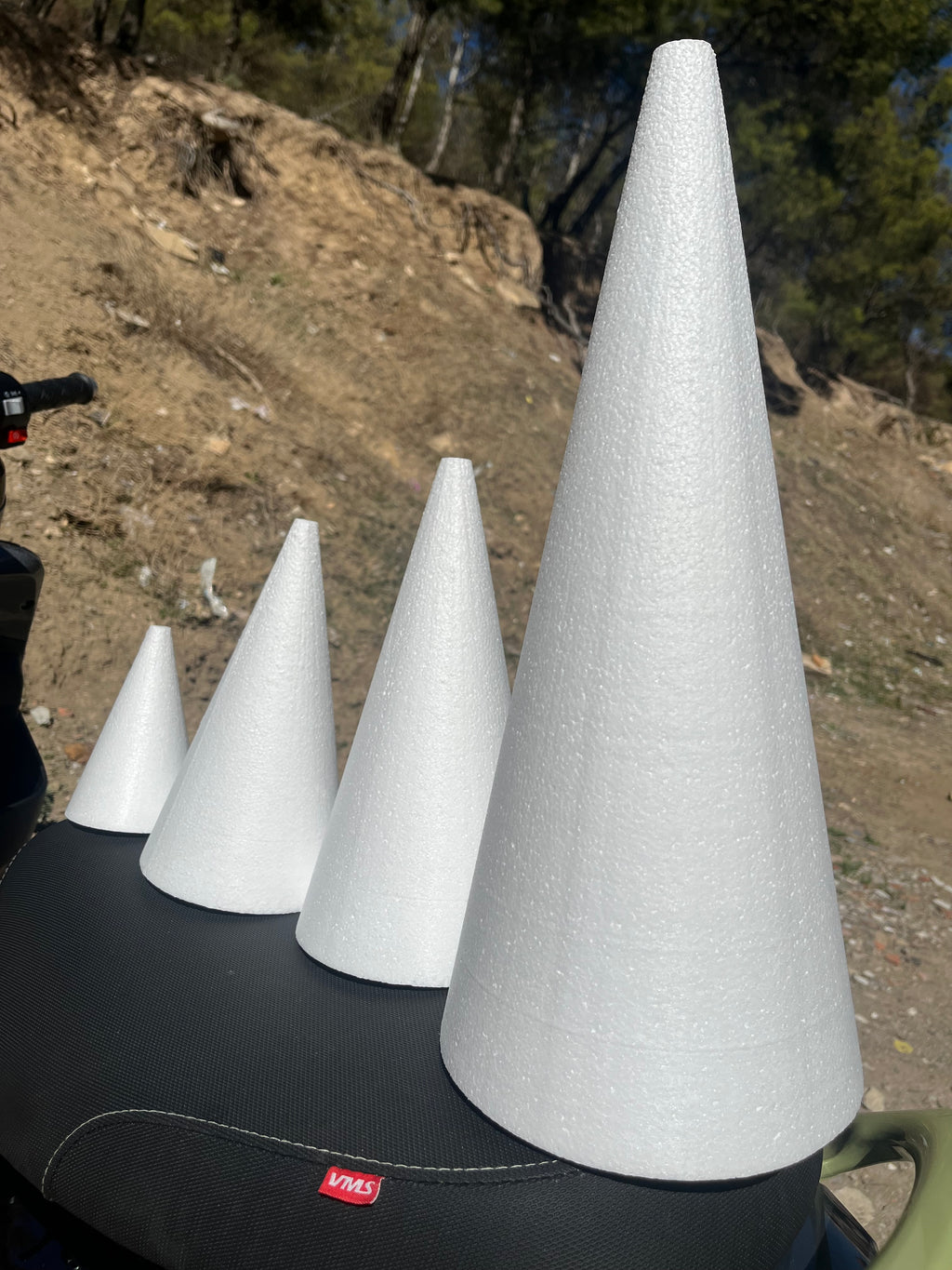 Cone en polystyrène
